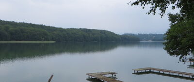 Ostrzyce ↔ Krzeszna, stacja kolejowa [Jezioro Ostrzyckie]