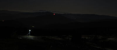 Rozejście szlaków pod Mogielicą ↔ Polana Stumorgowa [Tatry po północy, 60m poniżej szczytu Mogielnica]