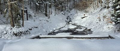 Skrzyżowanie pod Stawieńcem [Potok Stawieniec]