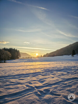 Poranek na czarnym szlaku na Szczebel
