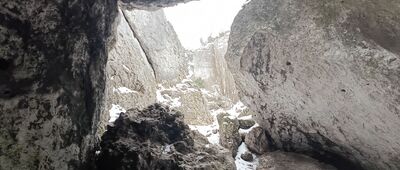 Droga 729 ↔ Rezerwat Góra Zborów, początek szlaku czarnego