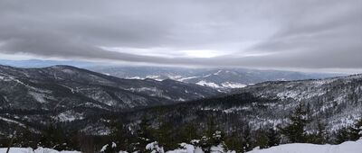 Rozejście szlaków ↔ Magurka Wiślańska