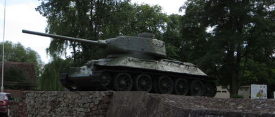 Drawsko Pomorskie ↔ Drawsko Pomorskie, stadion [dzień 5 - Drawsko Pomorskie - Czołg T-34]