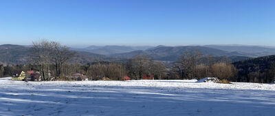 Kapliczka pod Koskową Górą ↔ Więciórka Polana, kościół