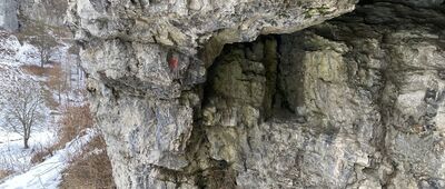 Bolechowice, rozejście szlaków ↔ Będkowice