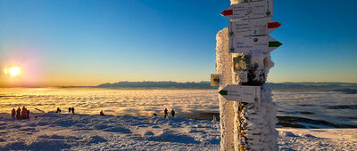Babia Góra (Diablak) [Wschód słońca na Babiej Górze]