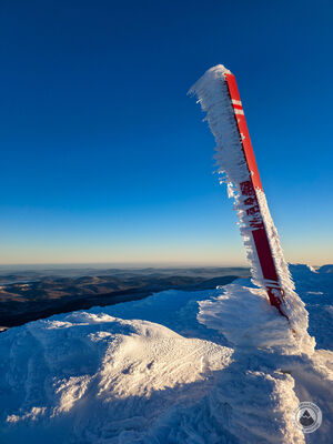 Babia Góra o wschodzie słońca