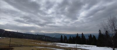 Odejście do chaty drwali ↔ Pod Błatnią [Na lekkim oddaleniu.]