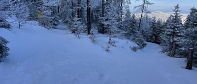 Skrzyżowanie pod Przehybą