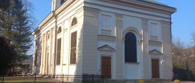 Wisła, Plac Hoffa ↔ Wisła, ul. Konopnickiej [Kościół ewangelicko-augsburski św. Piotra i Pawła]