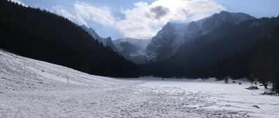 Wielka Polana w Dolinie Małej Łąki