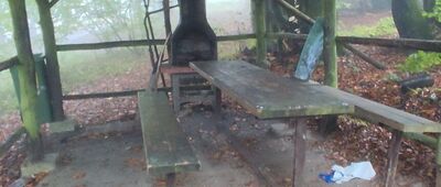 Przełęcz Regetowska, wiata