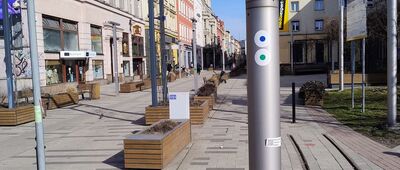 Bytom, dworzec PKP [Bytom początek szlaku zielonego i niebieskiego / marzec 2026]