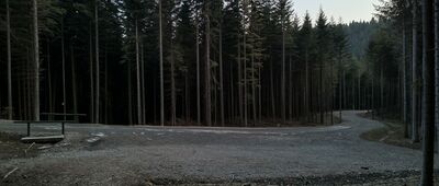 Węglówka ↔ Rozejście szlaków pod Lubomirem