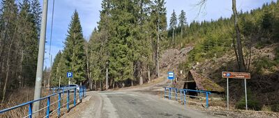 Torfowisko pod Zieleńcem, parking