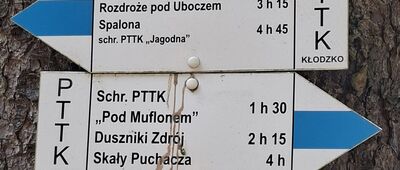 Droga Justyny, parking leśny