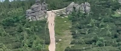 Mokra Przełęcz ↔ Czeska Budka [Widok na trasę]