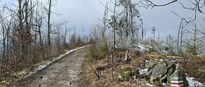 Średni Groń ↔ Baza namiotowa Lubań