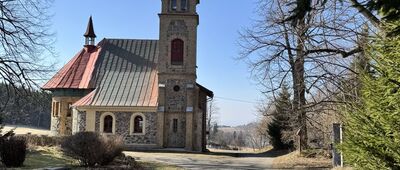 Šediviny, kostel ↔ Horni Kouty