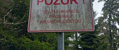 Rozejście szlaków niebieski / zielony ↔ Rozejście szlaków niebieski / zielony