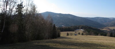 Jasień ↔ Rzeki [Miejscowość Rzeki i szczyt Lanckorona]