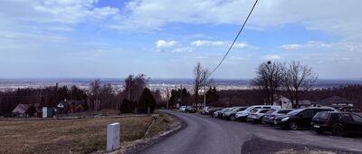 Błasiowo ↔ Przełęcz Bukowska, odejście szlaku niebieskiego