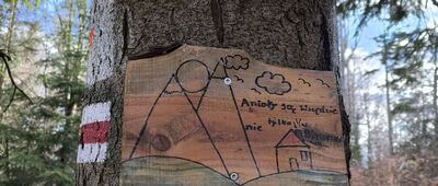 Przełęcz pod Beskidem Krzyżowskim ↔ Przełęcz Półgórska