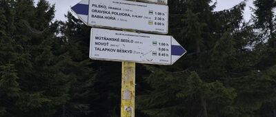 Trzy Kopce ↔ Hala Cudzichowa