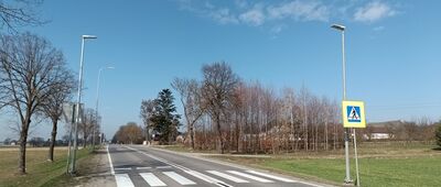 Gołoszyce, skrzyżowanie