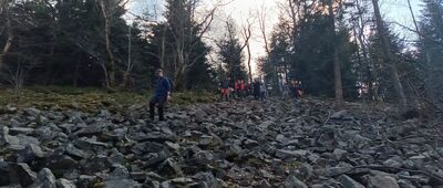 Stary Skoszyn, plebania ↔ Szczytniak