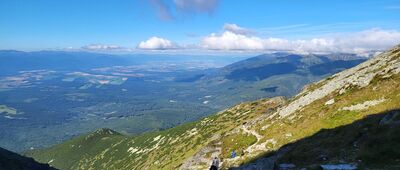Rozejście szlaków ↔ Krivánsky žľab