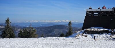 Wielka Racza, granica ↔ Chaty na Rači