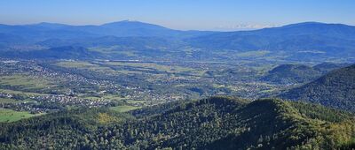 Schronisko PTTK Skrzyczne ↔ Lipowa, Ostre