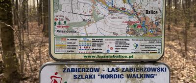 Odejście szlaku spacerowego