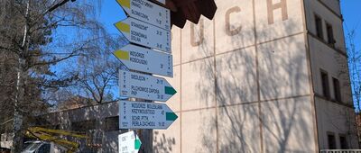 Jelenia Góra, PKP [Węzeł szlaków niedaleko dworca PKP w Jeleniej Górze]