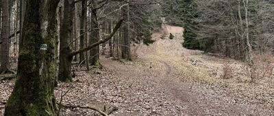 Javorový vrch, krzyż