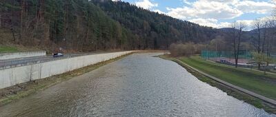 Piwniczna-Zdrój, kładka