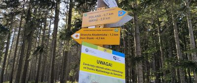 Polana w Karkonoszach ↔ Domek Myśliwski