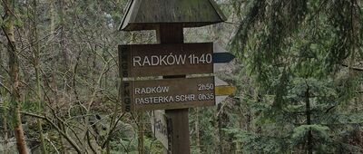 Szczeliniec Wielki, przełęcz