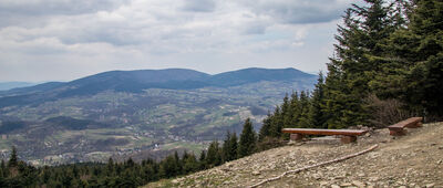 Ciecień ↔ Przełęcz Wielkie Drogi