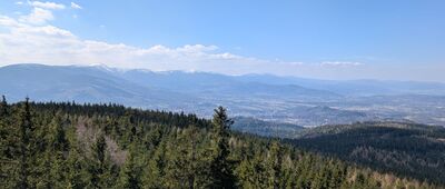 Ostra Mała, punkt widokowy