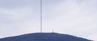 Przełęcz Puchaczówka, rozejście szlaków ↔ Skowronia Góra