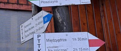 Rozejście przy Schronisku Na Śnieżniku
