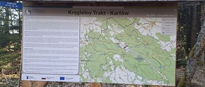 Kręgielny Trakt, granica parku narodowego