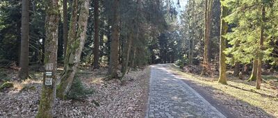 Kręgielny Trakt, granica parku narodowego