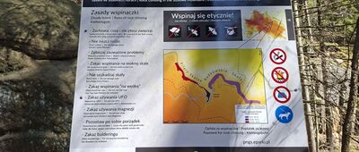 Rozdroże pod Basztami ↔ Stroczy Zakręt