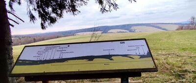 Ożenna, granica parku narodowego