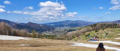 Palenica ↔ Szafranówka [W głębi Krościenko.]