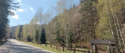 Rytro, szkoła ↔ Początek ścieżki Rogasiowy Szlak