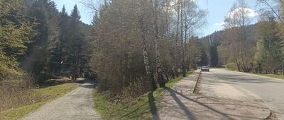 Początek ścieżki Rogasiowy Szlak